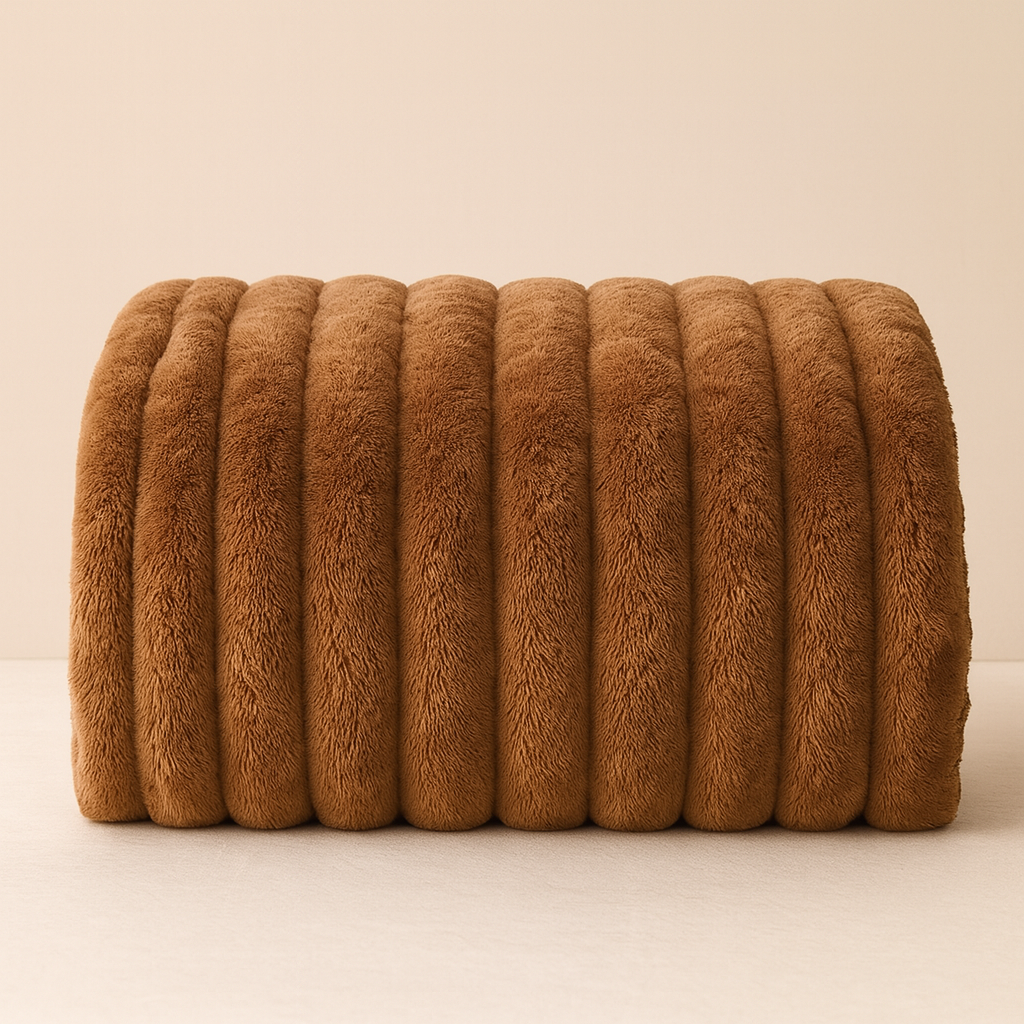 The Nordic Faux Rabbit Comfort Blanket